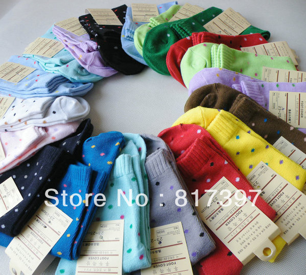 Women's Candy color sock slippers socks