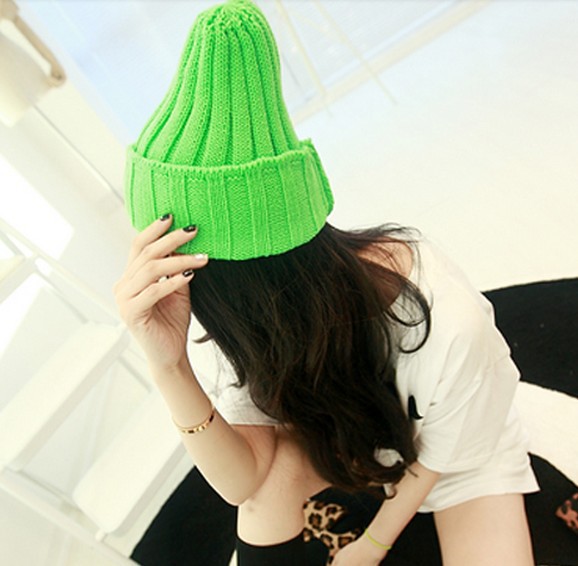 Women's Candy ice cream knitted hat winter knitted hat