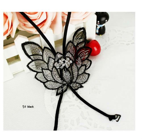 women's charm underwear baldric, shoulder straps, lace lotus bra straps free shipping ST-05