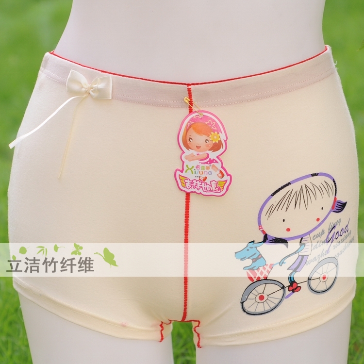 Women's child panties trunk flat feet panties 23 box