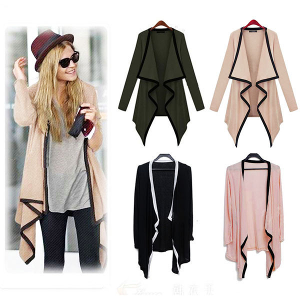 Women's Comfortable Unique Irregular Knitting cardigan