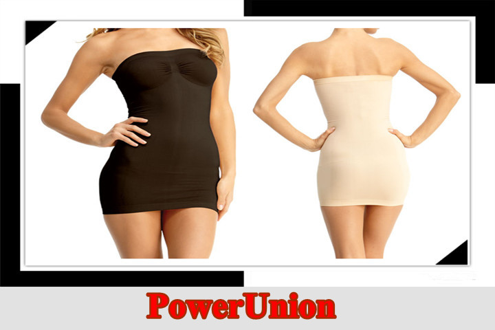 Women's Control It Shiny Collection Strapless Full Slip Bra 100pcs free shipping
