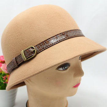 Women's dome cap hat female winter woolen hat fashion women's fashion cap bucket hat