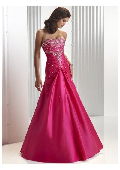 Women's Dresses>Formal Gowns Formal Pretty Luxury Taffeta Prom Dress AXPD349