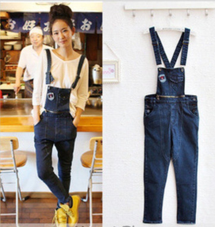 women's fashion denim jean  jumpsuits rompers i146