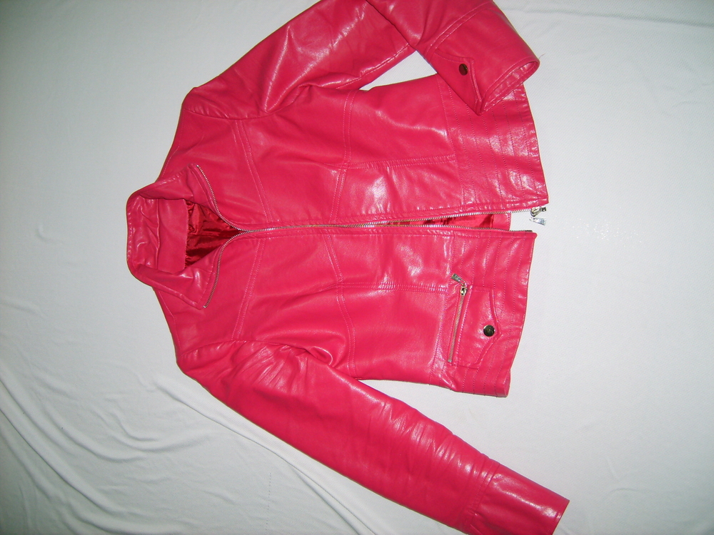 Women's fashion leather jacket