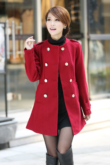 Women's fashion medium-long overcoat trench fashion double breasted women's outerwear trench outerwear