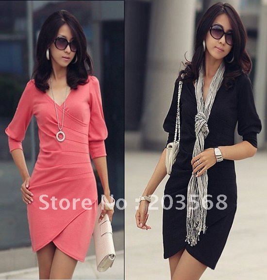 Women's Fashion Tailer-made Dresses Party Mini Club Dress Fashion Half Sleeve
