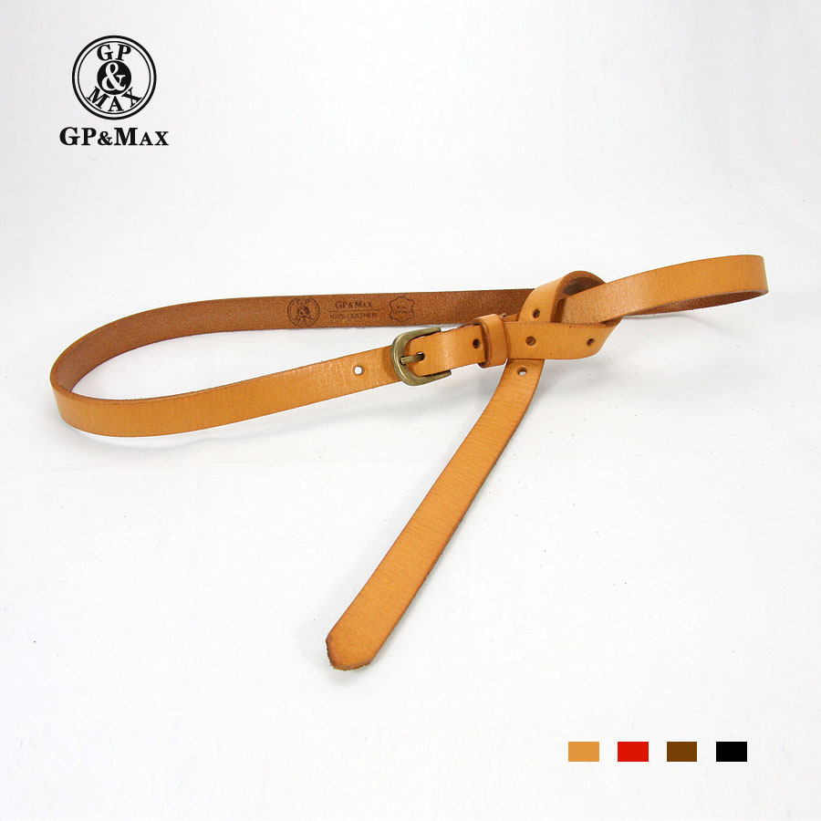Women's fashionable casual tieclasps belt first layer of cowhide female all-match genuine leather strap