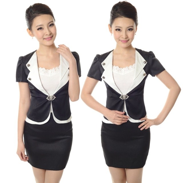 Women's formal ol work wear set skirt suit work wear spring