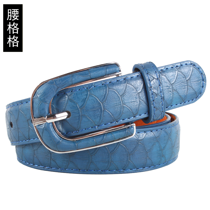 Women's genuine leather belt Women all-match women's strap female fashion decoration