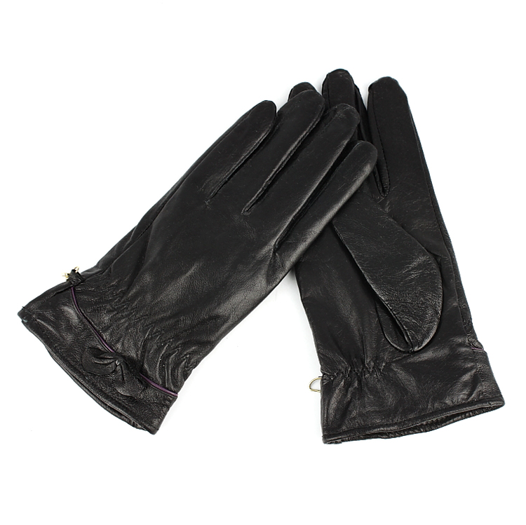 Women's genuine leather gloves outdoor thermal genuine leather gloves women's gloves
