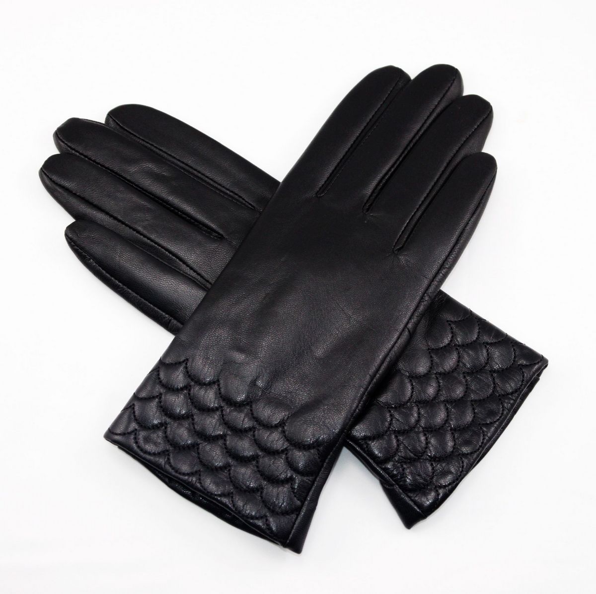 Women's genuine leather gloves sheepskin thermal thick 2011 winter scales