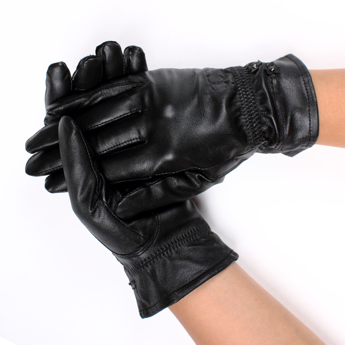 Women's genuine leather gloves thin sheepskin gloves fashion thermal