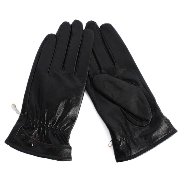 Women's genuine leather gloves winter gloves gentle genuine leather gloves gift
