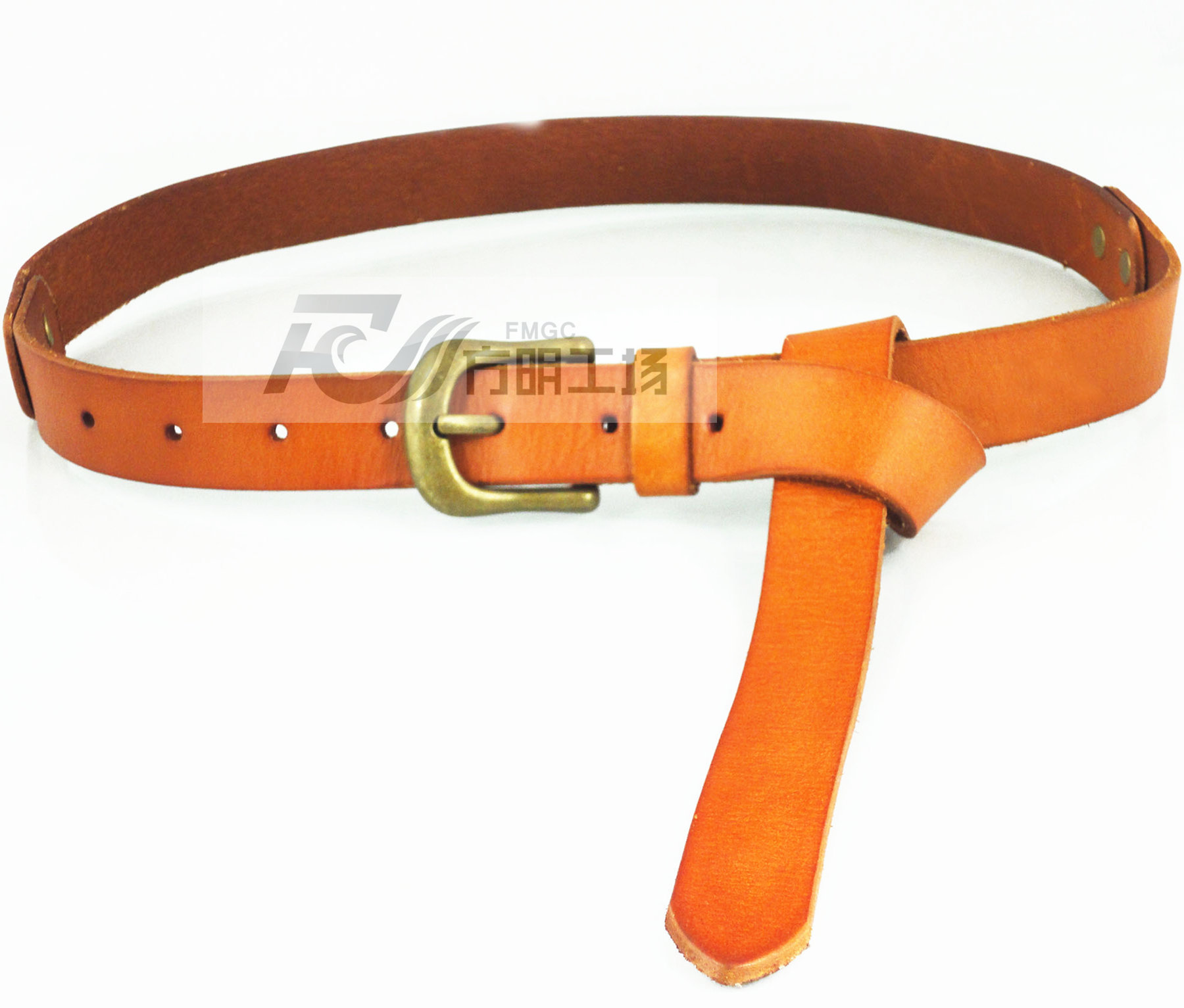 Women's genuine leather rivet patchwork long belt tieclasps all-match belt accessories sweet fashion