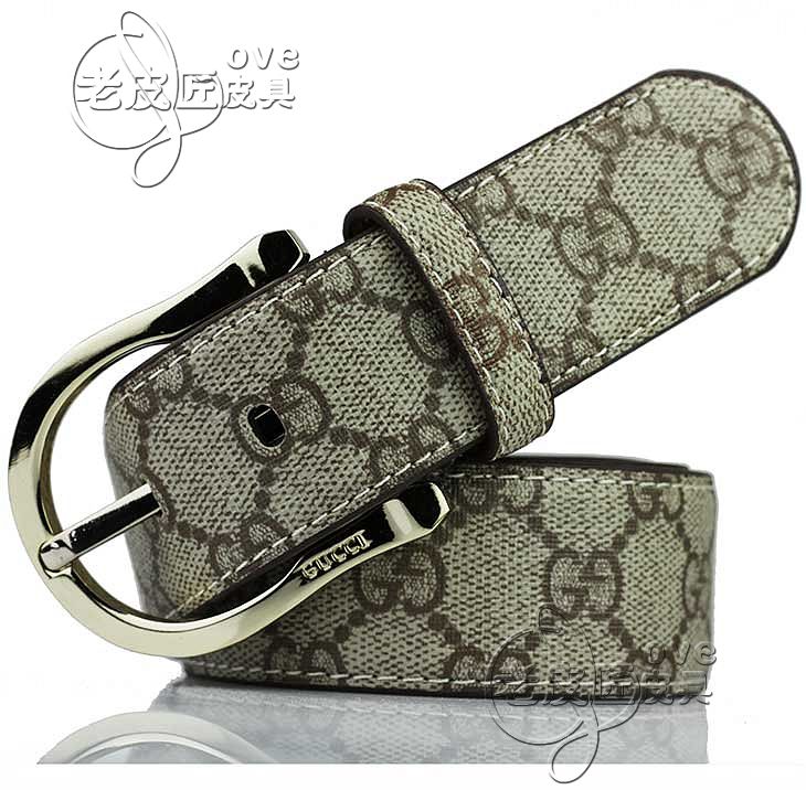 women's genuine leather The belt classic embossed female belt Free shipping