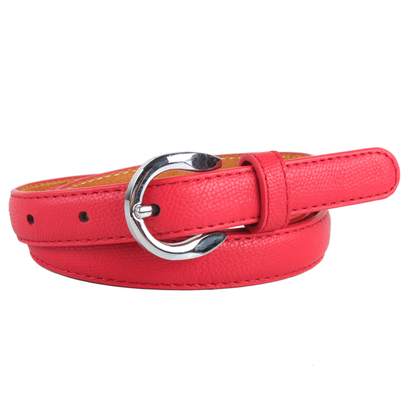 Women's genuine leather thin belt female all-match strap female fashion decoration casual