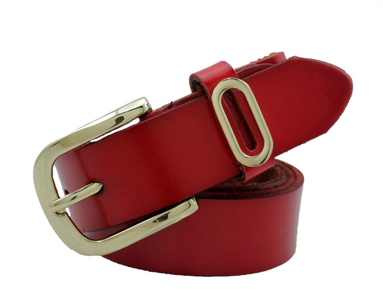 Women's genuine leather wide belt Women pin buckle genuine leather belt Women all-match casual fashion (BL007)