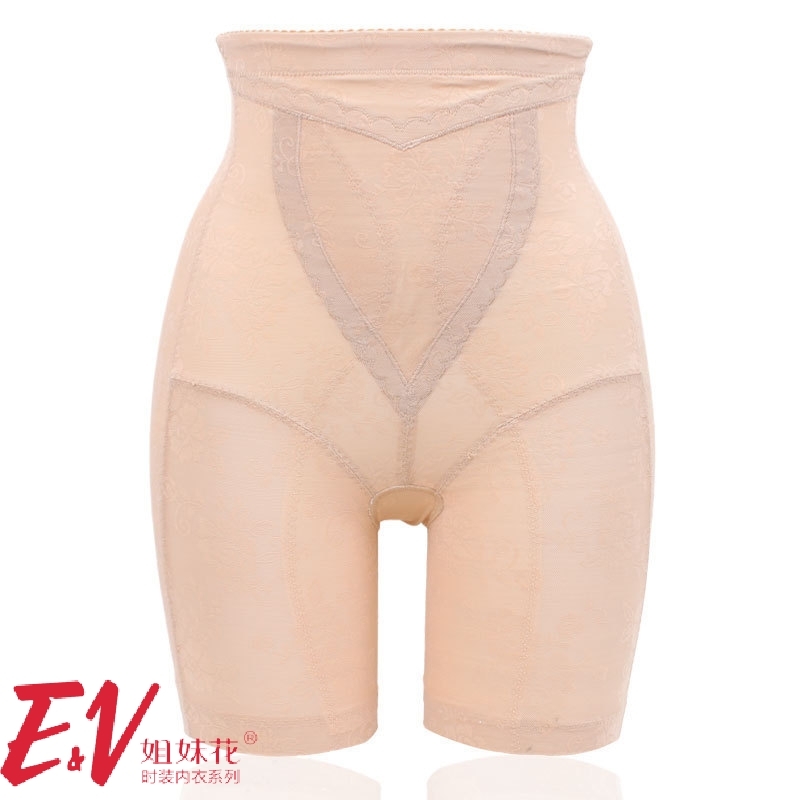 Women's high waist embroidered butt-lifting beauty care body shaping pants corset pants panties female 9054 n2