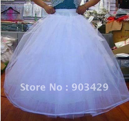women's ladies wedding dress petticoat ball gown crinoline best price for you