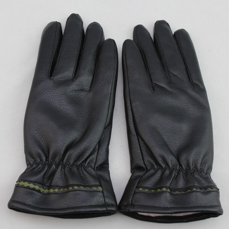 women's leather gloves, soft material, elegant simple style, Free shipping.
