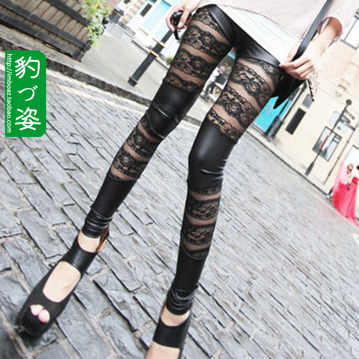Women's limited edition 2012 autumn cutout solid color stockings product legging (WC029)