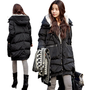 Women's Long Down Coat Plus Size Winter Jacket For Ladies With Hoodies Down Jacket Winter Women EY-58