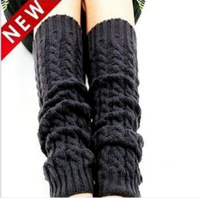 Women's loose thick long sleeve Leg Warmers,fashion Legging Knit Crochet