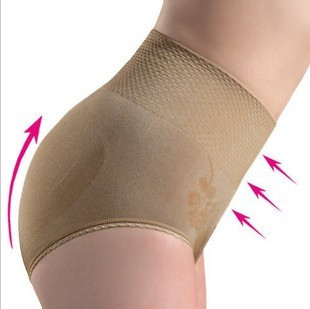 Women's Mid waist seamless abdomen drawing panties