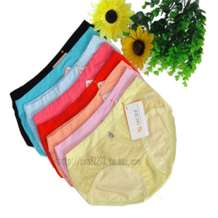 Women's modal elastic small boxer panties sexy low-waist trigonometric flat feet shorts