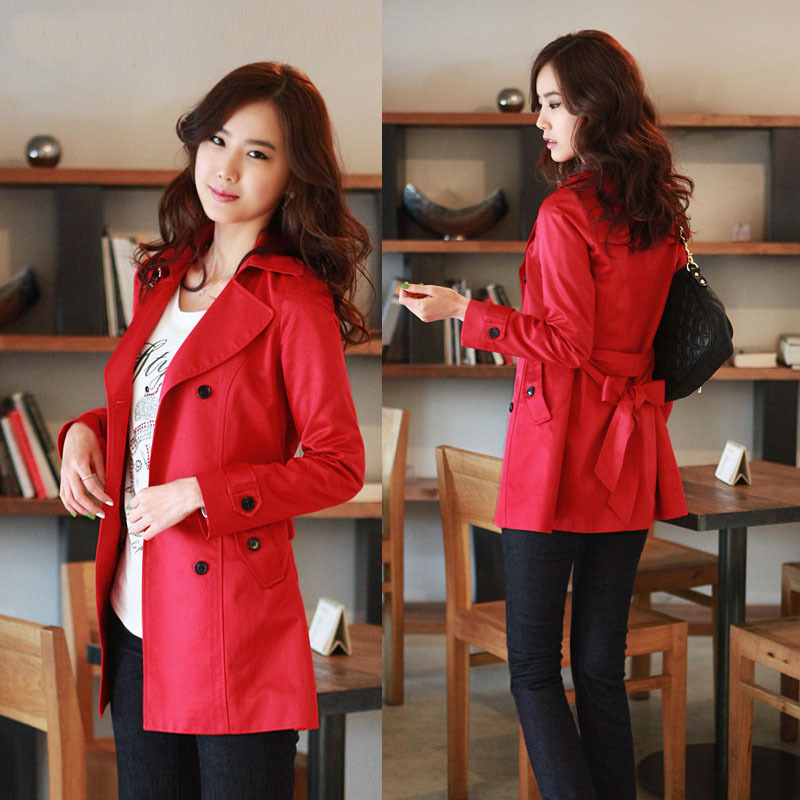 Women's new arrival autumn trench female outerwear spring and autumn slim fashion elegant plus size women's trench
