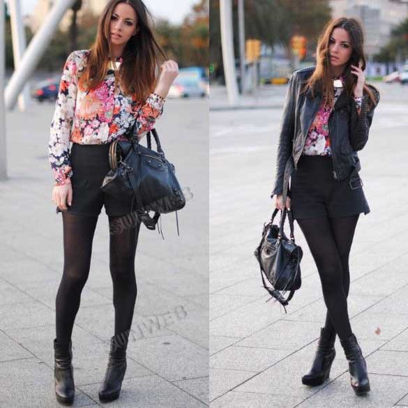 Women's New Stand Collar Button Flower Print Long Sleeve Shirt Tops Chiffon Blouses Free shipping 11111