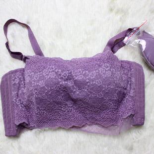 Women's O rsquo . belle purple lace buckle mat the disassemblability tube top underwear