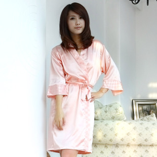 Women's robe sets.fashion two-piece suit.NightGown.SleepWear.multicolors robes ps1071