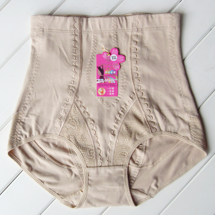 Women's roll high waist corset pants drawing butt-lifting abdomen body shaping beauty care panties high waist slimming pants