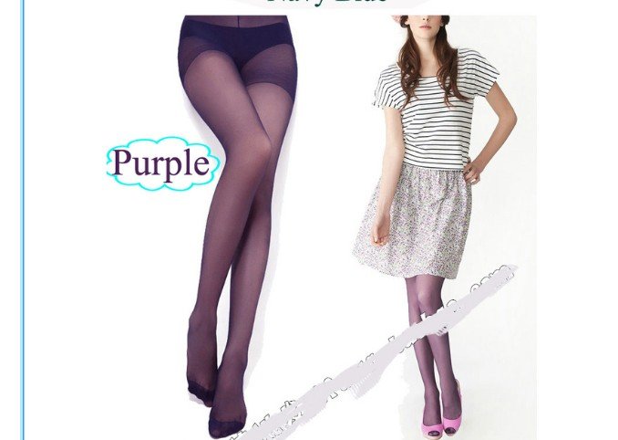 Women's Semi Opaque Tights Pantyhose Colors Stockings