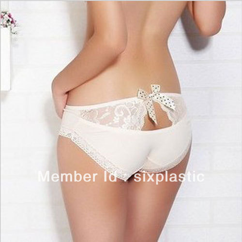 women's sexy seamless lace panties briefs bow cotton lovely underwear