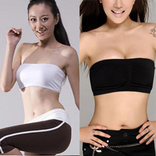 Women's sexy top vest tube top bra around the chest underwear all-match tube top tube top h196