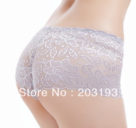 Women's Sexy transparent bud silk Lingerie Panties Briefs underpants straight Angle Lady underwear
