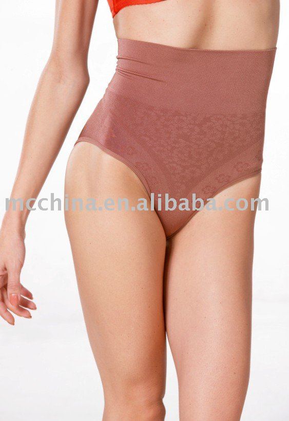Women's Shapewear Seamless Slimming Firm Fontrol High Waist Brief Cincher Shaper
