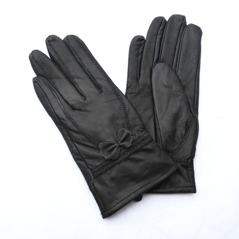 Women's sheepskin gloves women's thin genuine leather gloves