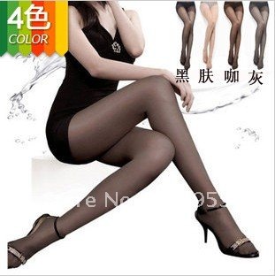 women's silk stockings Ultra-thin Nylon stockings Sexy Pantyhose thin legs stockings 4COLOR:GREY,BLACK,COFFEE,NUDE