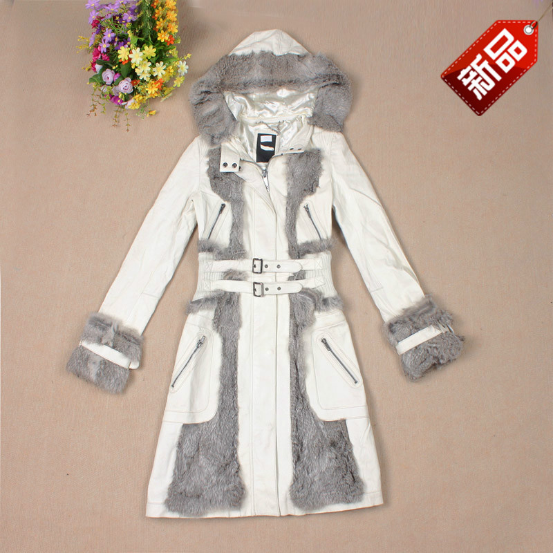 Women's slim fur cocoa fashion elegant fur coat