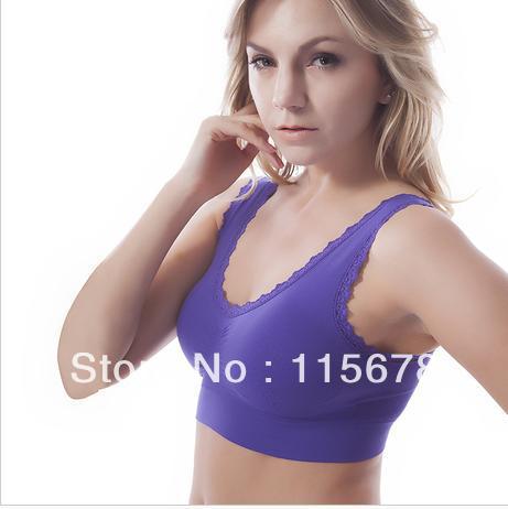 women's sports bra female sport underwear size(32-42) cup(A-D)