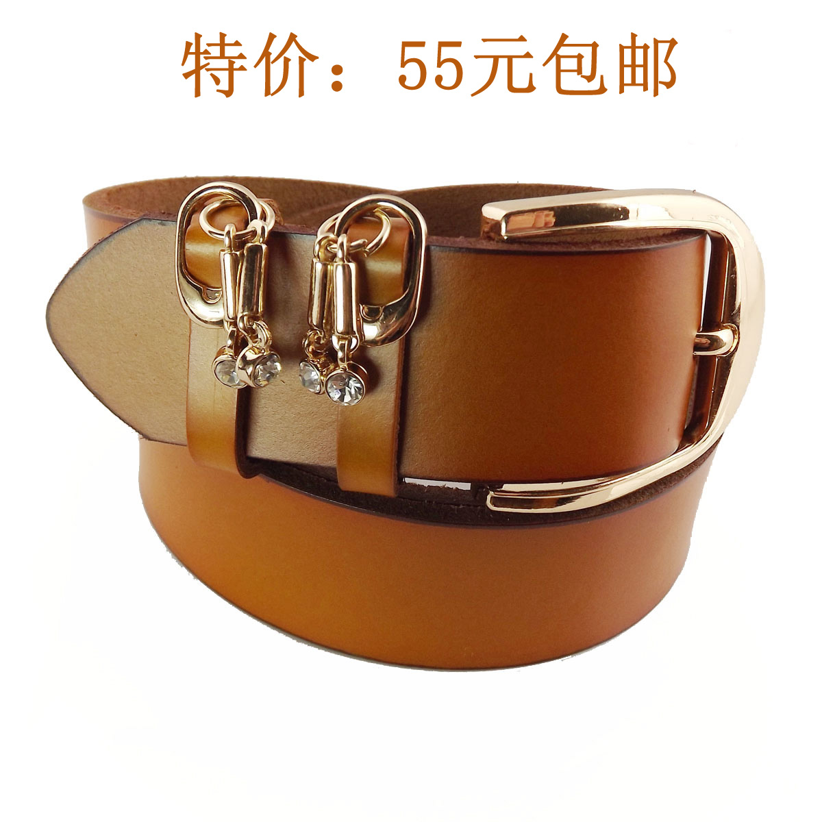 Women's strap genuine leather belt female fashion all-match decoration strap 3cm