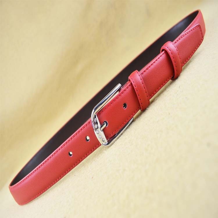 Women's strap genuine leather female belt fashion rhinestone p1