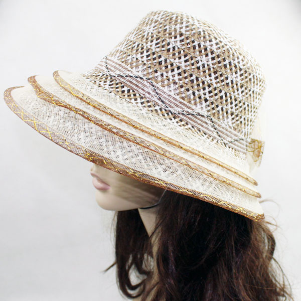 Women's summer breathable mesh gauze sunbonnet summer super large sunscreen sun hat