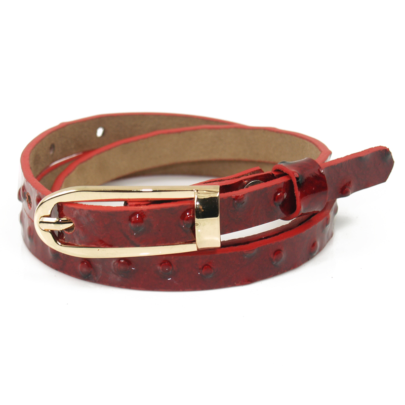 Women's trend all-match cowhide strap candy color fashion casual clothing genuine leather belt