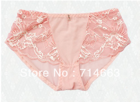Women's Trigonometric Mid Waist Sexy Butt-Lifting Women's Panties Ultra-Thin Briefs Perspectivity Temptation Female